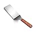 New Star Foodservice 36350 Wood Handle Extra Large Grill Turner/Spatula with Cutting Edge and 4-Inch Wide Blade, 16-Inch