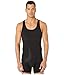 SPANX Cotton Compression Tank, L, Black