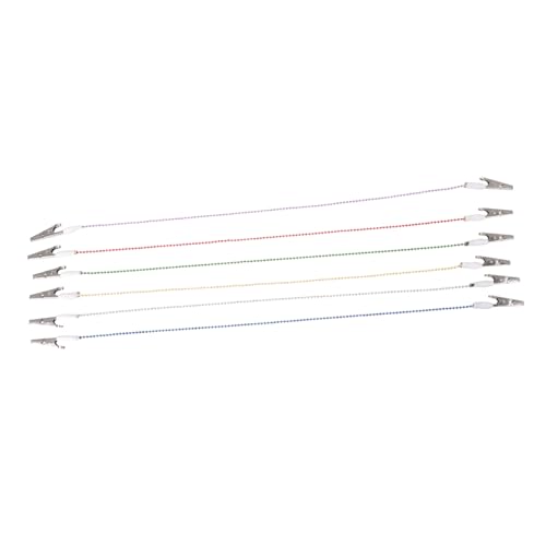 STOBAZA 6Pcs Bib Clips Scarf Holders with Flexible Metal Clips for Random Colors