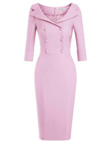 Image of MUXXN Women's Classic Vintage Sweetheart Neckline Cocktail Prom Tea Dress