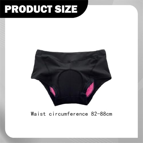 Lljsszr Roupa íntima Feminina para Ciclismo E Shorts para Uso Ativo, Preto