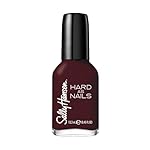 Sally Hansen Hard as Nails, Garnet Attention, Long Lasting, Chip Resistant, Opaque, Shiny Red Nail Polish