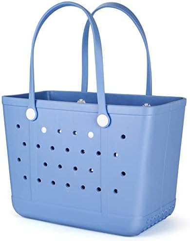 Beach tote bag for women - extra large EVA rubber tote
