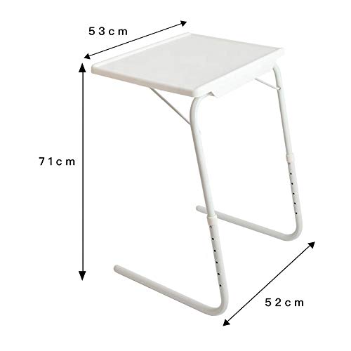 Miniatura 2 de Tv Mesa Auxiliar Plegable Mesa De Escritorio Para Cama O Sofá Mesas De Salón Para Lámparas Bandeja Para Cenas 25 Kg