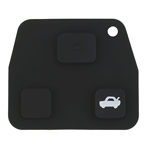 ProPlip Bouton Poussoir Plastique Pour Clé 3 boutons Toyota Avensis Yaris Carina télécommande