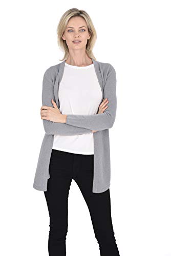 Cashmeren Classic Soft Knit Open Cardigan 100% Merino Wool Long Sleeve Sweater for Women4