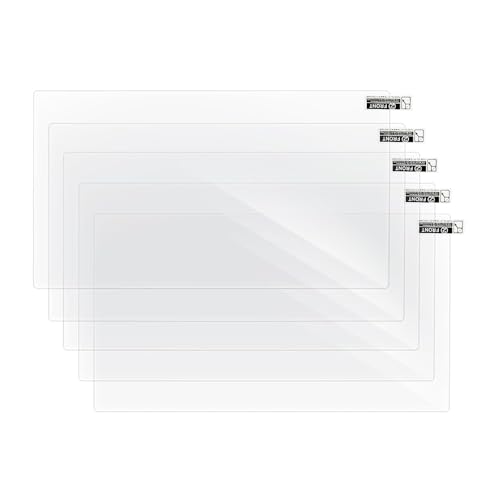 HysiPrui 5 unidades de película protectora de pantalla LCD de piezas y accesorios impresoras 3D, películas protectoras antiarañazos de alta transmisión luminosa para SLA Resina 3D-Impresora ELEGOO