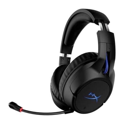 Cloud Flight – Cuffie per il gaming wireless per PS5 e PS4, autonomia massima di 30 ore, cuffie in memory foam con similpelle di prima qualità, microfono dotato di cancellazione del rumore - Cuffia gaming - Immagine 1