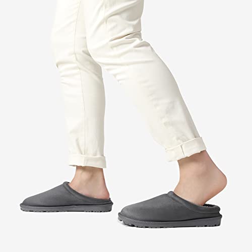 Dream Pairs Mens Sdsl2230M House Slippers Slip On Bedroom House Shoes,Grey,Size 6 #TOP3