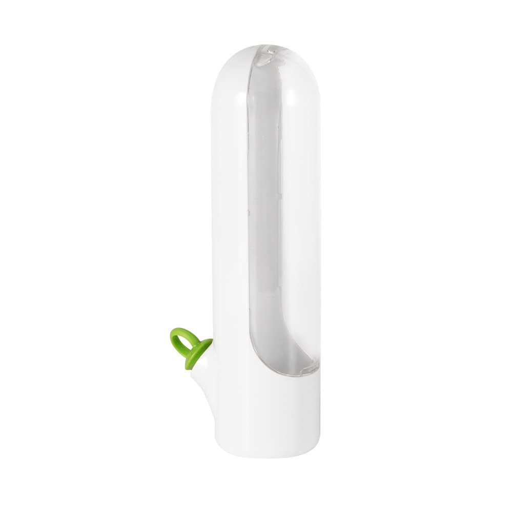 Herb Savor Pod Herb Keeper Fresh Keeping Cup Grains Home Storage Box Asparagus Vanilla Vegetable Organizer(White)