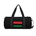 TAOACHENGIAN Pan African Flag Convertible Garment Bag with Shoulder Strap, Carry on Garment Duffel Bag