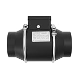 Luftabzug mit niedrigem Geräuschpegel, Rauchabzug zur Geruchsbeseitigung und Reinigung der Luft, verbesserte Belüftung für Küche, Bad, Keller, Garage und Werkstatt