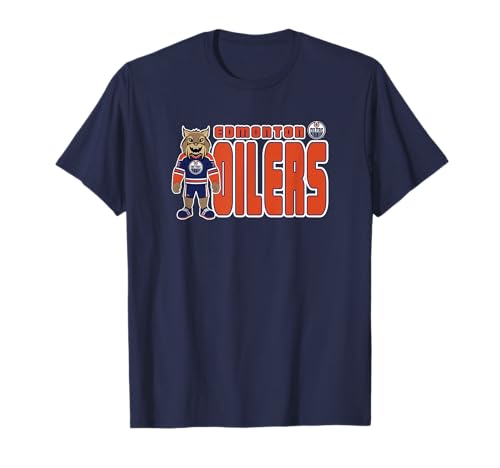 Edmonton Oilers Mascot NHL Officially Licensed T-Shirt
