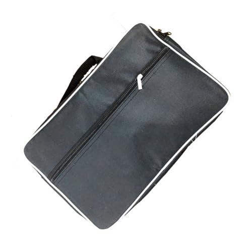 BESPORTBLE Lyre Storage Pouch Thickened Handheld Musical Instrument Bag Protection for Lyres Strap Zipper Closure