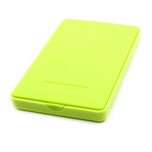 Caja externa para disco duro portátil USB 2.0 2.5" verde miniatura 1
