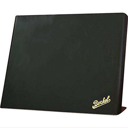 Berkel Magnetic Knife Block Black Bamboo, Block Holder, Italian Quality, Storage, Inner Layer of Magnetic Material, Design for Modern Kitchen