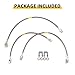 Motoparty Front and Rear C10 Brake Lines 89340S 89335S for 1971-1978 Chevy K10 K5 Blazer GMC C/K 15 25 Jimmy 4-6