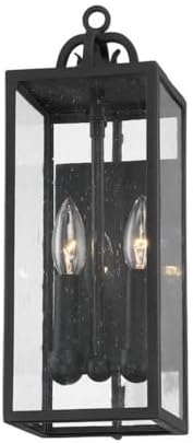 Troy Lighting Caiden - 2 Light Outdoor Wall Sconce in Elevated Industrial and Transitional Essentials Style-17 Inches Tall and 5.5 Inc