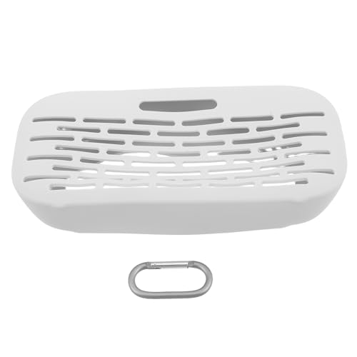 Coque enceinte nomade blanche pour musique en extérieur et pique-nique