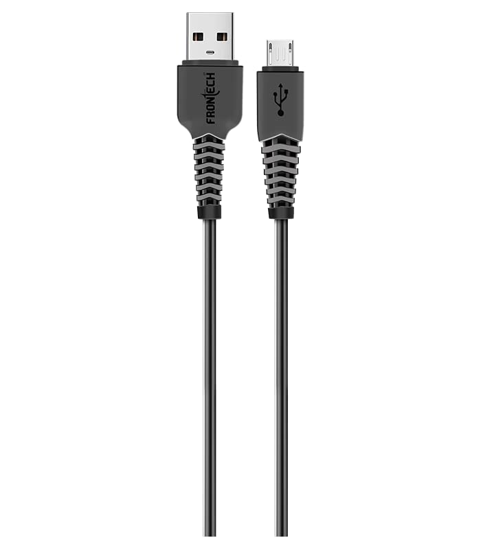FRONTECH USB Type A to Micro USB V8 3.4A PVC Fast Charging & Data Sync Cable for Mobile, Laptop & Other Micro USB V8 Devices | 4 Core Cable | 2 Meter | Black (B0C5HPSF3D) Amazon Price History, Amazon Price Tracker
