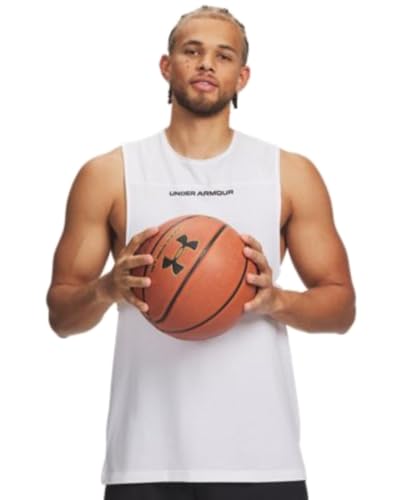 Débardeur d'entraînement Under Armour Hoops 0016 basket homme anthracite L