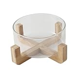 Bol transparent - en plus de des aliments, il peut également être utilisé comme accessoire photo pour prendre des photos avec ce bol de nourriture, les images sont plus , récipient à fruits transparent
