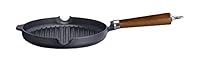Algopix Similar Product 13 - Grill pan with Beechwood handle and