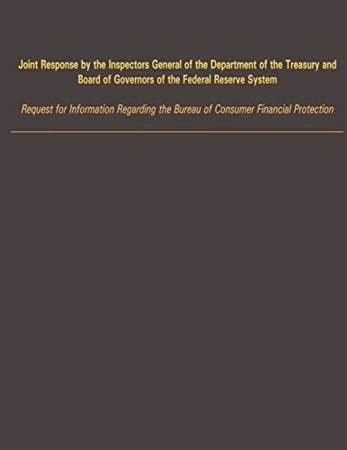 Request for Information Regarding the Bureau of... 1505606950 Book Cover