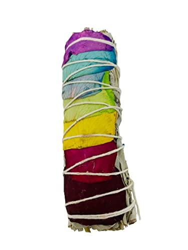 Bholi Sage Plus Sage Smudge Kit Rosemary Lavender White Sage Rose With White Sage Sustainably Sourced From California Dried Sage Sticks For Home Cleansing, Blessing #TOP3
