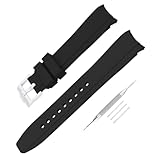 tudor black bay gmt erfahrungen Breite des Armbands: 20 mm. JETHENG Herren-Gummiarmband, kompatibel mit 20 mm Tudor Black Bay 68 58 GMT M79030 M79950 M79012 M79018 M7939G, Outdoor-Arbeit, wasserdichtes Silikon-Uhrenarmband mit Schnalle, Schwarz