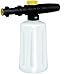 Kit lance mousse neige - Distributeur de savon canon à mousse réglable pour le nettoyage de voiture Bouteille de 750ml, Buse Jet pour nettoyeur haute pression Karcher K2 K3 K4 K5 K6 K7