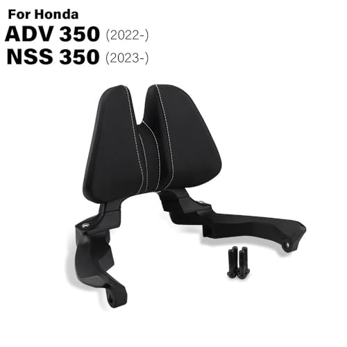 Barres d'appui pour moto Forza 350 et coussin de dossier passager NSS