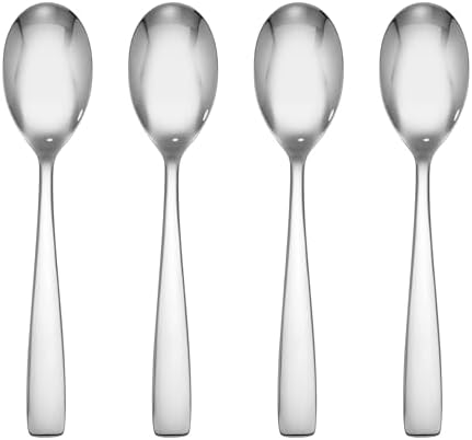 Hampton Forge Austin Dinner Spoons Silverware Set for 4, Flatware image 2