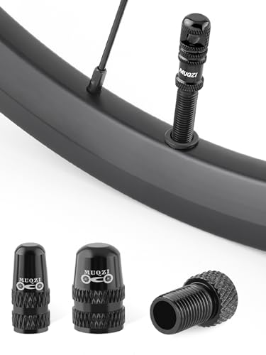 Juego Universal de Tapones y Adaptadores para Válvulas de Bicicleta (10 piezas) | Aleación de Aluminio Duradera, Compatible con Presta y Schrader miniatura 3