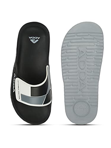 Image of Adda GRAPHIC || Durable & Comfortable || 2D Sole || Skid Resistant || Lightweight || Soft and Comfortable Footbed || Outdoor Slipper || Special Soft || Sliders for Men