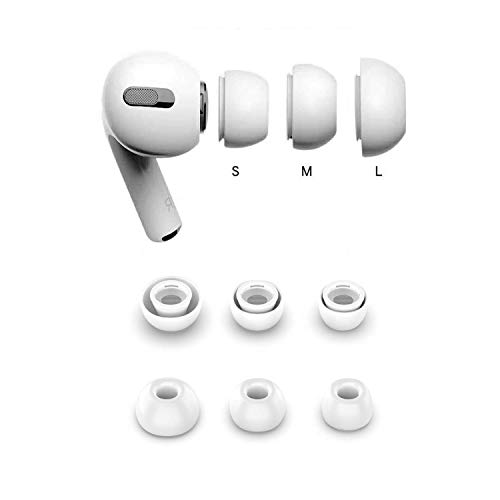 Xiaozxwlhq Earpods Covers Tips for Apple AirPods Pro, Fit in The Charging Case,3