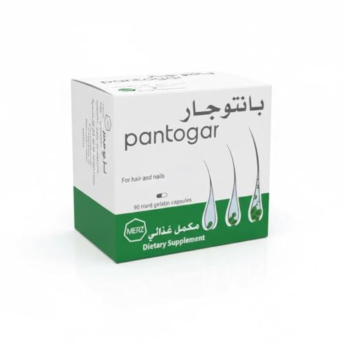 Made in Egypt Under Merz Licence Original Pantogar Pantovigar Capsules Hair Loss and Alopecia