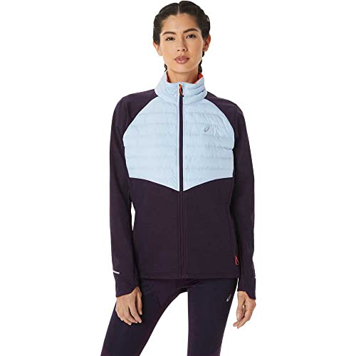 Asics Winter Run Jacke Damen (Dunkelblau L ) Runningbekleidung