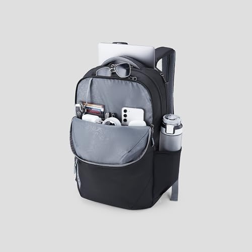Image of American Tourister Brett 4.0 | 32.5 Ltrs | 3 Compartments | Bottle Pocket | Ergonomic Padded Back Panel & Shoulder Straps | Laptop Backpack | 1 Year International Warranty | Black