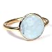 Moonstone 18k Rose Gold Clad Wholesale Gemstone Round Ring (8)