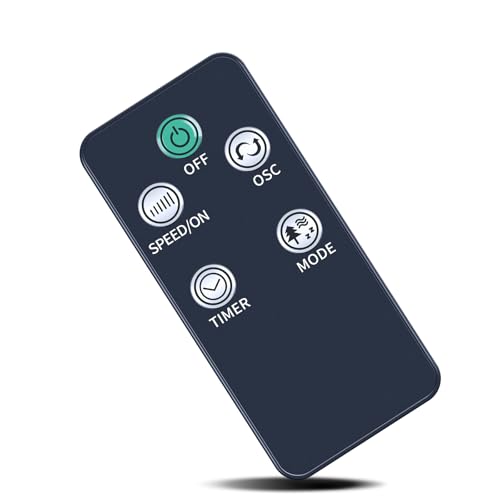 ZWP Replacement Remote Control Compatible for Black+Decker 46 Inch Tower Fan BFTR146，for CIH 37 Inch Tower Fan TF3804TR-S