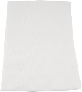 Calcium Magnesium Silicate Wool Bioethanol Fireplace Sponge - High Temperature Resistant Ceramic Fiber Blanket for Fireplaces and Gel Burners, White, Multiple Sizes Available(30X20X1CM)