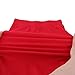Noomelfish Girls 2 Pack Knee Length Pencil Skirts Plain Stretch Cotton Modest Skirt, Black/Red, Size 13-14 Years