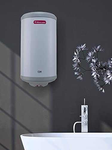 Image of Racold CDR Water Heater - 15 Liter I Vertical Storage 5 Star Water Geyser - White