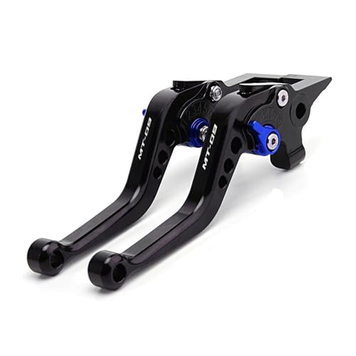 INPETS Motorrad Kupplungshebel Motorrad Einstellbare Kurze Hebel/Ausziehbare Faltbare Bremse Kupplung Hebel Für Y&amaha Für MT09 Für MT 09 SP 2021 2022 (Color : B 2)