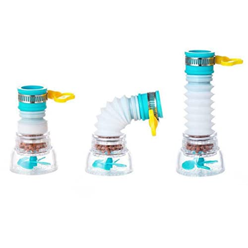 Bico Para Torneira Arejador Chuveirinho Com Filtro Cozinha (Azul)