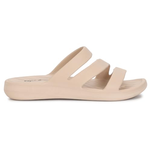 Image of Oodle Women Orthopedic Slippers Comfortable Flip Flops Slides | Anti Slip Lightweight Daily Wear Sliders