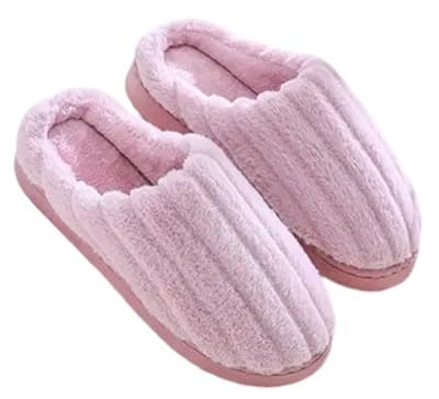 ShoemusQ Womens Home Flip-Flops & Slippers Winter Indoor Non-Slip Soft Fur Flip Flop Slides And Slippers Cute Bear Flip Flops for Women-Purple_6 (B0DFHBGGF2) Amazon Price History, Amazon Price Tracker