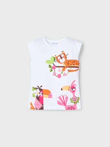 Mayoral 2 Leggings Set for Girls Magenta2