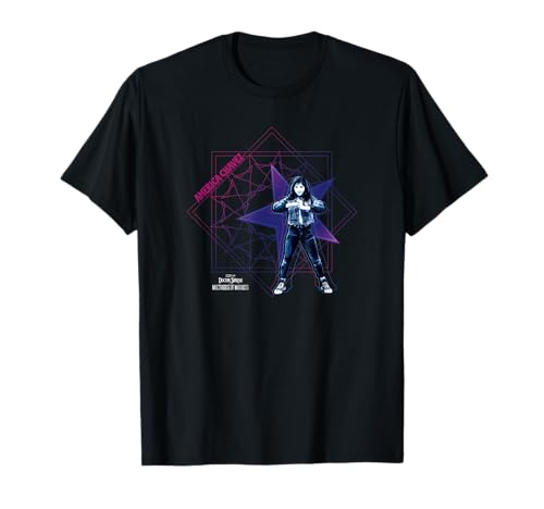 T-shirt America Chavez Marvel Doctor Strange 2 avec motif d'étoile géométrique